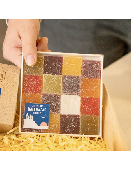 Coffret 16 pâtes de fruits